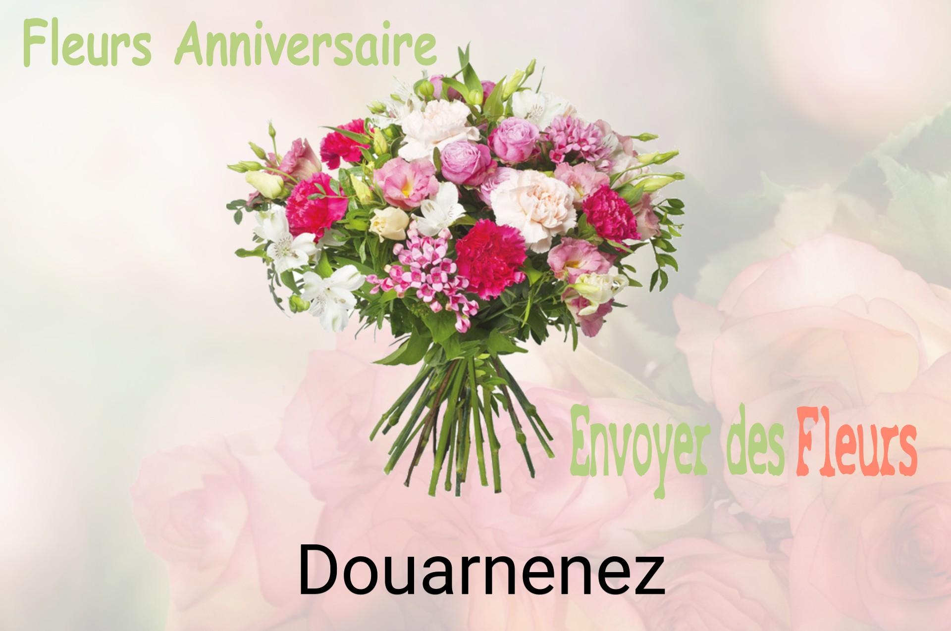 Bouquet de fleurs d’anniversaire livré à Douarnenez
