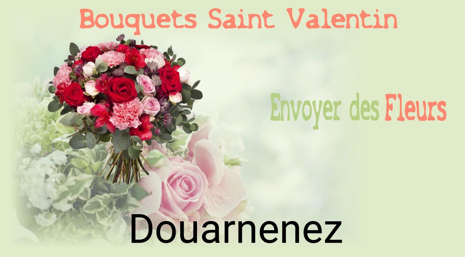 Roses de Saint-Valentin livrées à Douarnenez